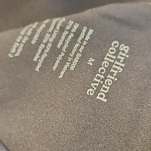 Girlfriend collective sport skort Black Size MED.  New - Picture 7 of 7